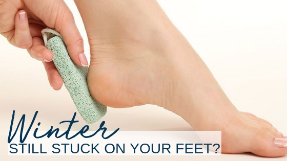 Is Winter Still Stuck on Your Feet? Solution to Dry, Cracked Heels